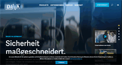 Desktop Screenshot of dina.de