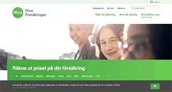 Desktop Screenshot of dina.se