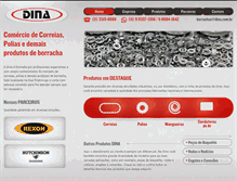Tablet Screenshot of dina.com.br